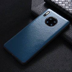 Custodia Lusso Pelle Cover R05 per Huawei Mate 30 Blu