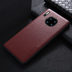 Custodia Lusso Pelle Cover R05 per Huawei Mate 30 Pro 5G Rosso Rosa