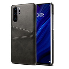 Custodia Lusso Pelle Cover R05 per Huawei P30 Pro New Edition Nero