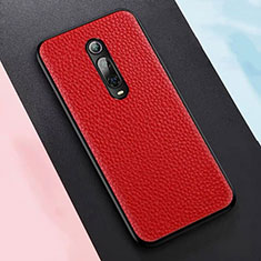 Custodia Lusso Pelle Cover R05 per Xiaomi Redmi K20 Pro Rosso