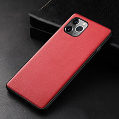 Custodia Lusso Pelle Cover R06 per Apple iPhone 11 Pro Rosso