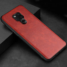 Custodia Lusso Pelle Cover R06 per Huawei Mate 20 X 5G Rosso