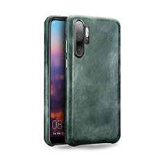 Custodia Lusso Pelle Cover R06 per Huawei P30 Pro Verde