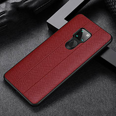 Custodia Lusso Pelle Cover R07 per Huawei Mate 20 X 5G Rosso