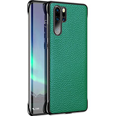 Custodia Lusso Pelle Cover R07 per Huawei P30 Pro Verde