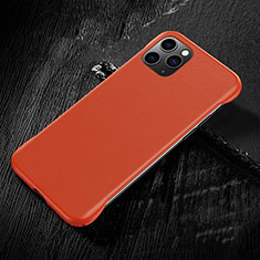 Custodia Lusso Pelle Cover R08 per Apple iPhone 11 Pro Arancione