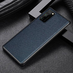 Custodia Lusso Pelle Cover R09 per Huawei Honor V30 5G Blu
