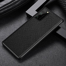 Custodia Lusso Pelle Cover R09 per Huawei Honor V30 5G Nero