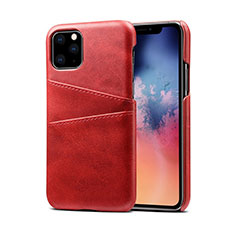 Custodia Lusso Pelle Cover R10 per Apple iPhone 11 Pro Rosso