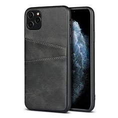 Custodia Lusso Pelle Cover R15 per Apple iPhone 11 Pro Max Nero