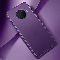 Custodia Lusso Pelle Cover S01 per Oppo Ace2 Viola