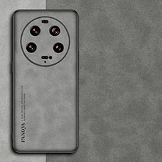 Custodia Lusso Pelle Cover S01 per Xiaomi Mi 13 Ultra 5G Grigio