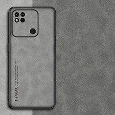 Custodia Lusso Pelle Cover S01 per Xiaomi POCO C3 Grigio