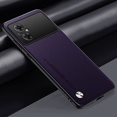 Custodia Lusso Pelle Cover S01 per Xiaomi Poco M5 4G Viola