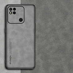 Custodia Lusso Pelle Cover S01 per Xiaomi Redmi 9C Grigio