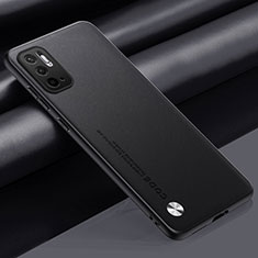 Custodia Lusso Pelle Cover S01 per Xiaomi Redmi Note 10T 5G Nero