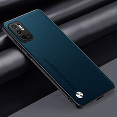 Custodia Lusso Pelle Cover S01 per Xiaomi Redmi Note 10T 5G Verde
