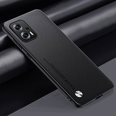 Custodia Lusso Pelle Cover S01 per Xiaomi Redmi Note 11T Pro+ Plus 5G Nero