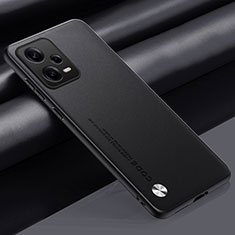 Custodia Lusso Pelle Cover S01 per Xiaomi Redmi Note 12 Pro 5G Nero
