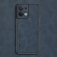 Custodia Lusso Pelle Cover S01 per Xiaomi Redmi Note 13 5G Blu
