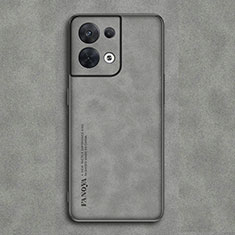 Custodia Lusso Pelle Cover S01 per Xiaomi Redmi Note 13 5G Grigio