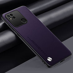 Custodia Lusso Pelle Cover S02 per Xiaomi Redmi 9C NFC Viola