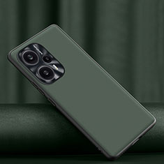 Custodia Lusso Pelle Cover S02 per Xiaomi Redmi Note 12 Turbo 5G Verde