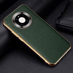 Custodia Lusso Pelle Cover S03 per Huawei Mate 40E Pro 5G Verde