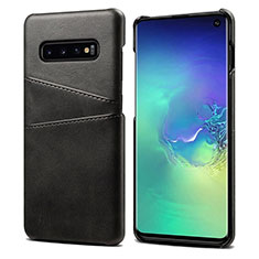 Custodia Lusso Pelle Cover S03 per Samsung Galaxy S10 5G Nero