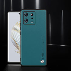Custodia Lusso Pelle Cover S03 per Xiaomi Mi 13 Pro 5G Verde