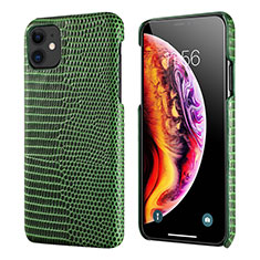 Custodia Lusso Pelle Cover S04 per Apple iPhone 11 Verde