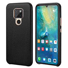 Custodia Lusso Pelle Cover S04 per Huawei Mate 20 Nero