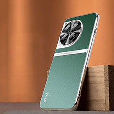 Custodia Lusso Pelle Cover S05 per OnePlus Ace 3 5G Verde