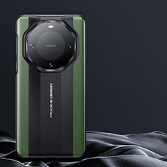Custodia Lusso Pelle Cover S10 per Huawei Mate 60 Pro+ Plus Verde