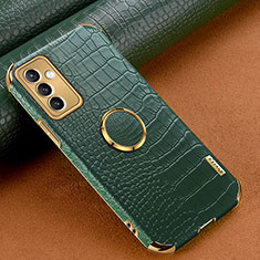 Custodia Lusso Pelle Cover XD1 per Samsung Galaxy A05s Verde