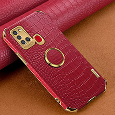 Custodia Lusso Pelle Cover XD1 per Samsung Galaxy A21s Rosso