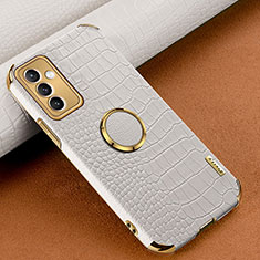 Custodia Lusso Pelle Cover XD1 per Samsung Galaxy A24 4G Bianco