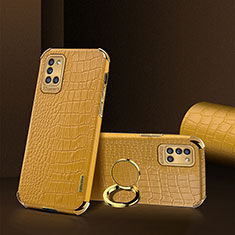 Custodia Lusso Pelle Cover XD1 per Samsung Galaxy A31 Giallo