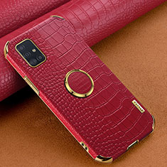 Custodia Lusso Pelle Cover XD1 per Samsung Galaxy A51 4G Rosso