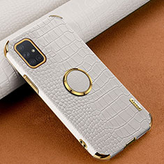 Custodia Lusso Pelle Cover XD1 per Samsung Galaxy A71 4G A715 Bianco