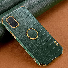 Custodia Lusso Pelle Cover XD1 per Samsung Galaxy A71 4G A715 Verde