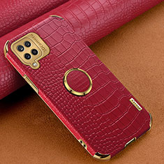 Custodia Lusso Pelle Cover XD1 per Samsung Galaxy F12 Rosso