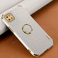 Custodia Lusso Pelle Cover XD1 per Samsung Galaxy F42 5G Bianco