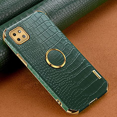Custodia Lusso Pelle Cover XD1 per Samsung Galaxy F42 5G Verde