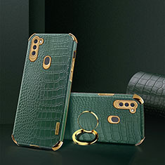 Custodia Lusso Pelle Cover XD1 per Samsung Galaxy M11 Verde
