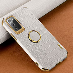 Custodia Lusso Pelle Cover XD1 per Samsung Galaxy Note 20 5G Bianco