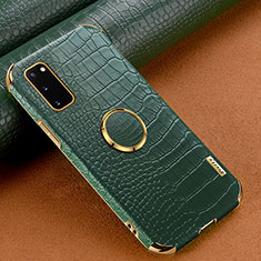 Custodia Lusso Pelle Cover XD1 per Samsung Galaxy S20 5G Verde