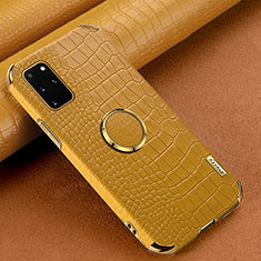 Custodia Lusso Pelle Cover XD1 per Samsung Galaxy S20 Plus 5G Giallo