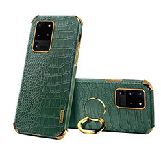 Custodia Lusso Pelle Cover XD1 per Samsung Galaxy S20 Ultra 5G Verde