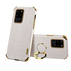 Custodia Lusso Pelle Cover XD1 per Samsung Galaxy S20 Ultra Bianco